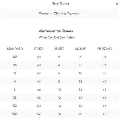 Alexender McQueen White T-Shirt