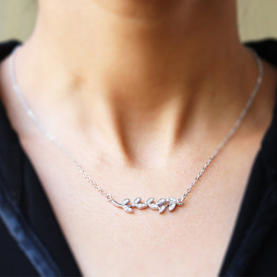 Silver Leaf Set