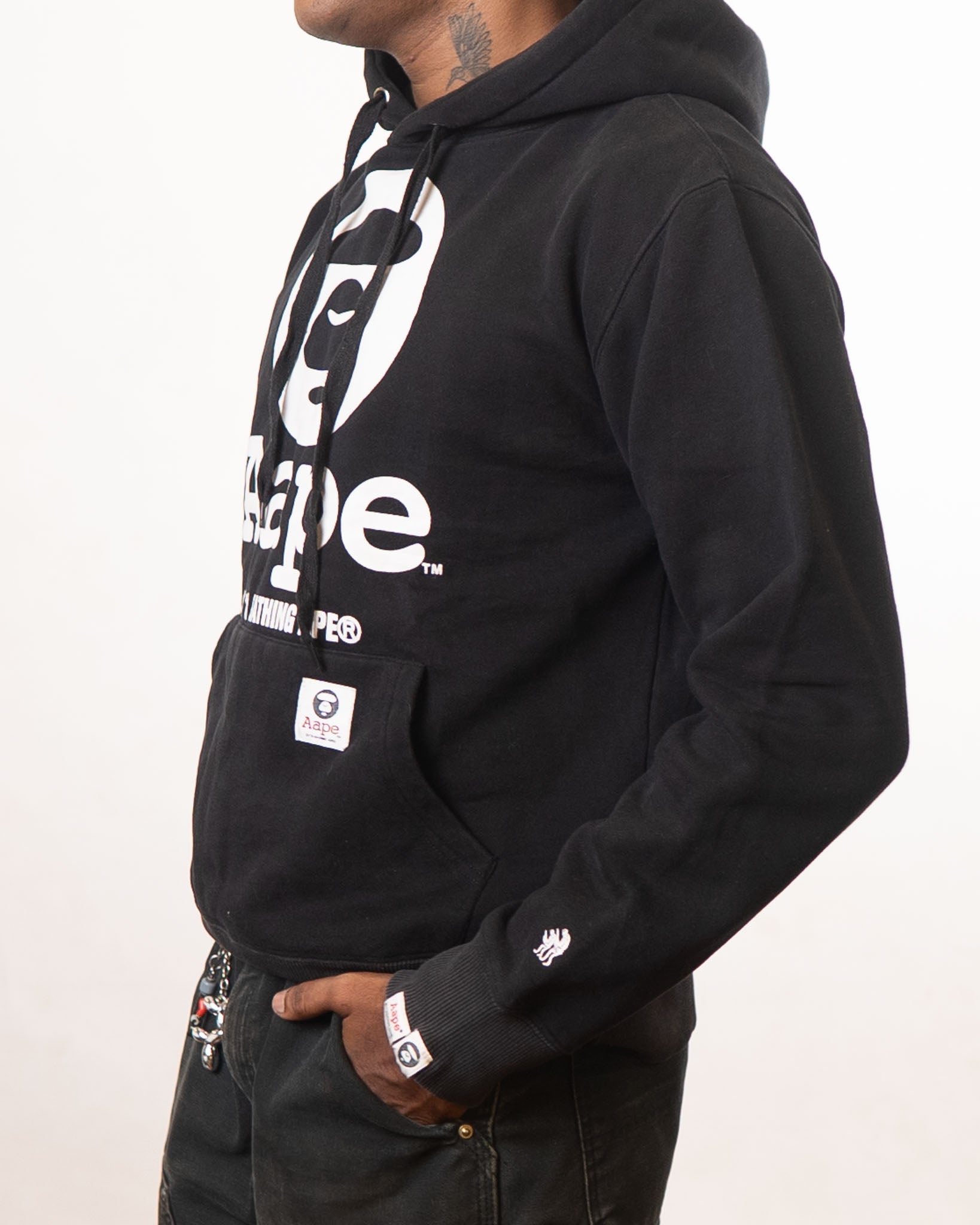 Bape Classic Face Black Hoodie