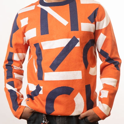 Kenzo Orange Sweater