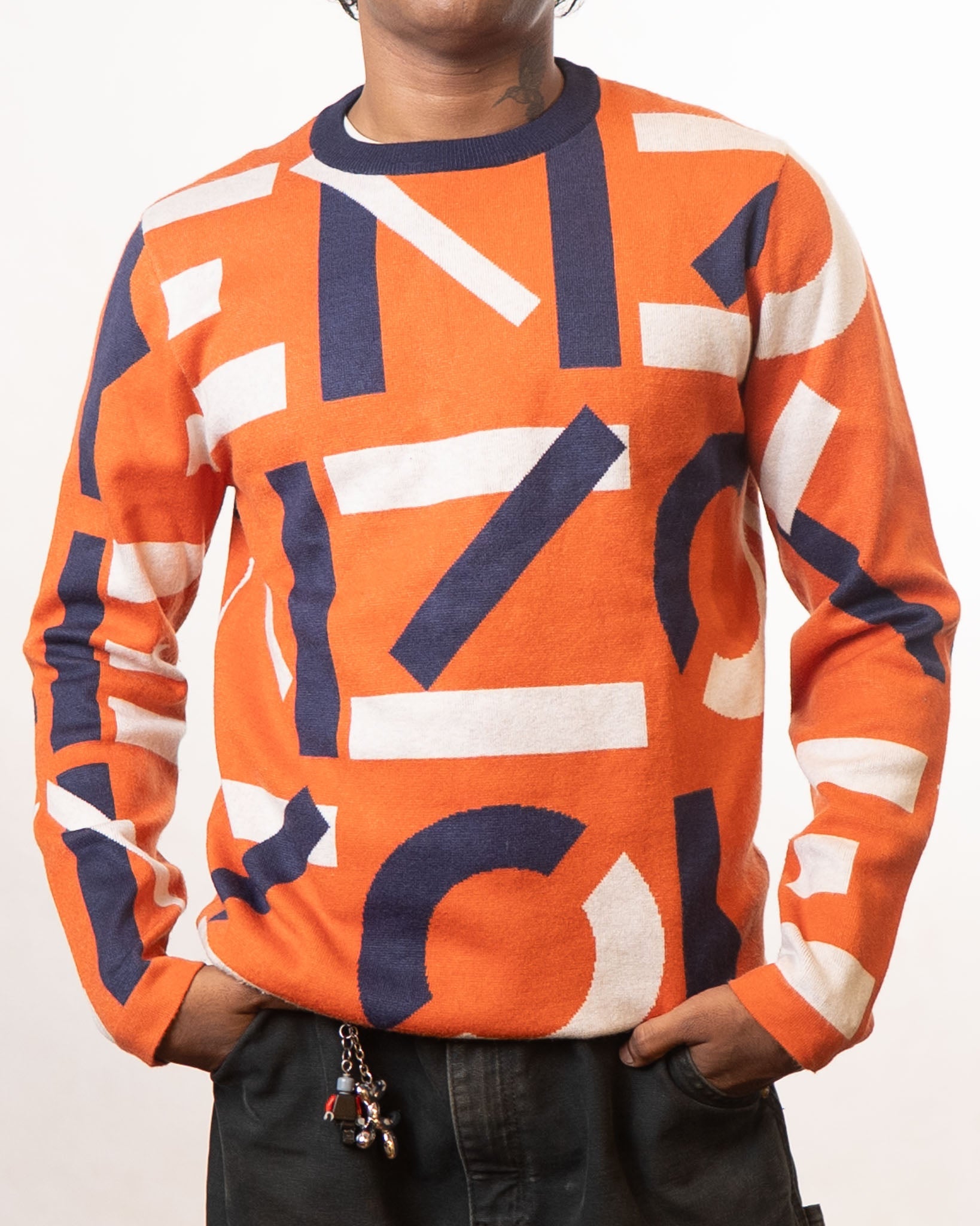 Kenzo Orange Sweater