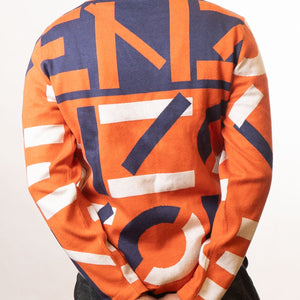 Kenzo Orange Sweater