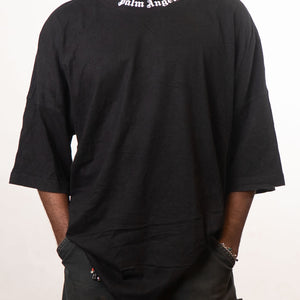 Palm Angels Black Logo Tshirt