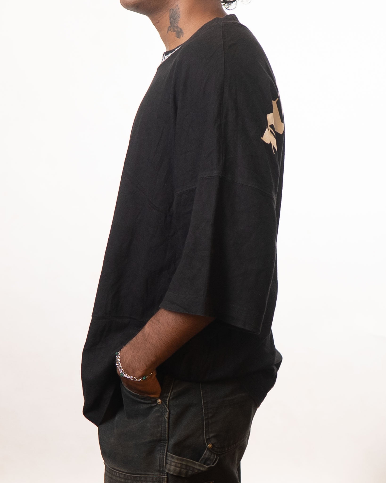 Palm Angels Black Logo Tshirt