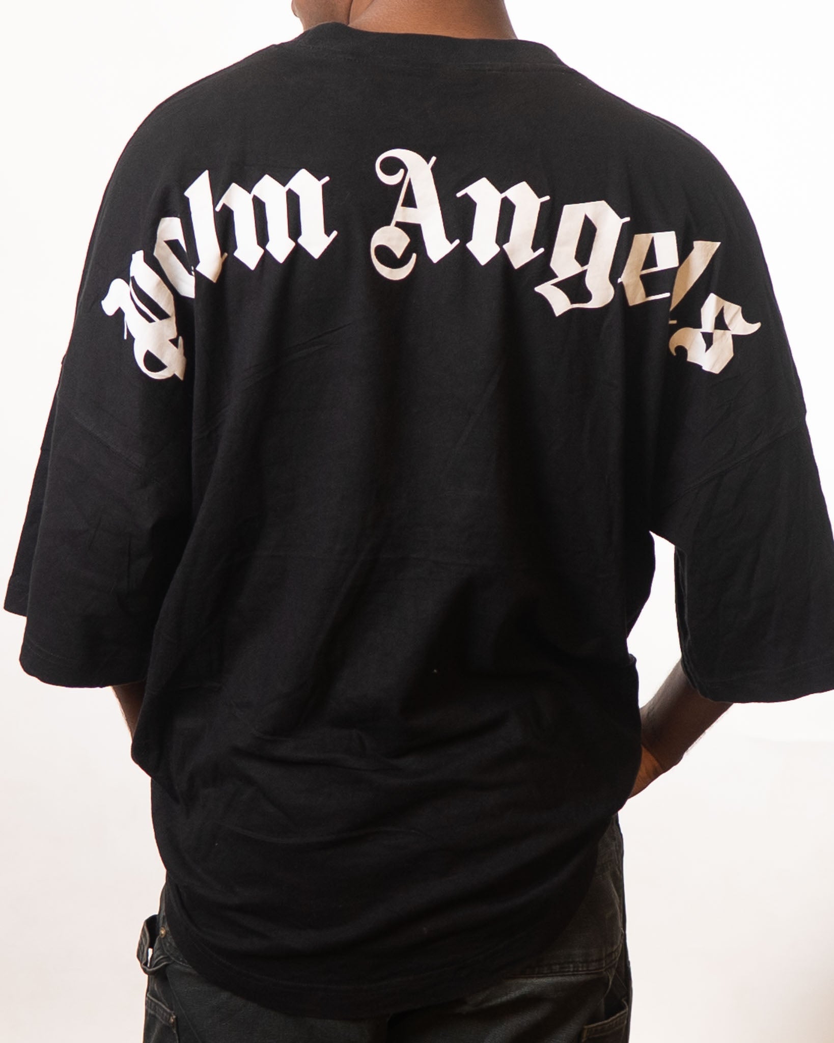 Palm Angels Black Logo Tshirt