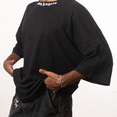Palm Angels Black Logo Tshirt