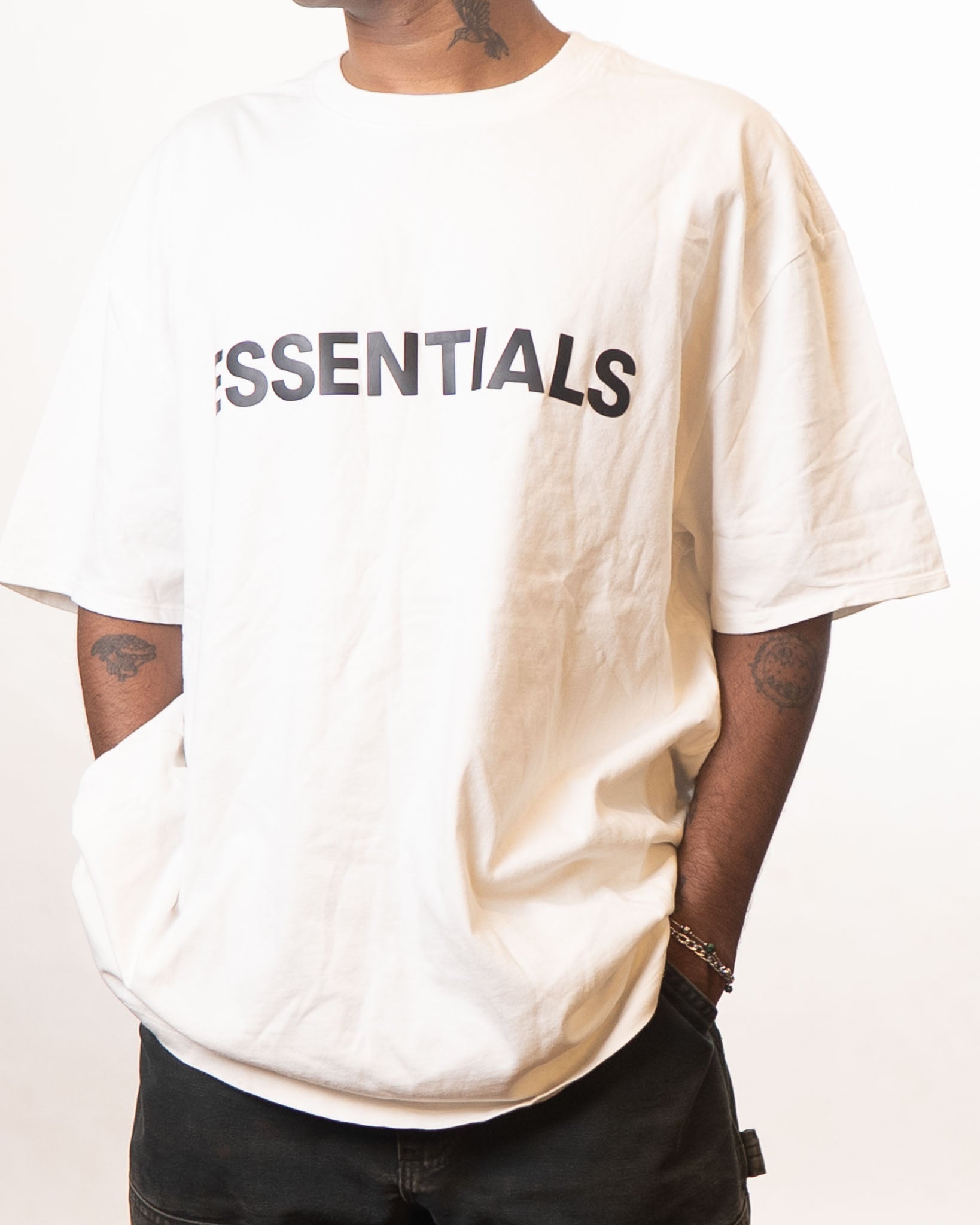 Fear Of God Essentials SS20 White Tshirt