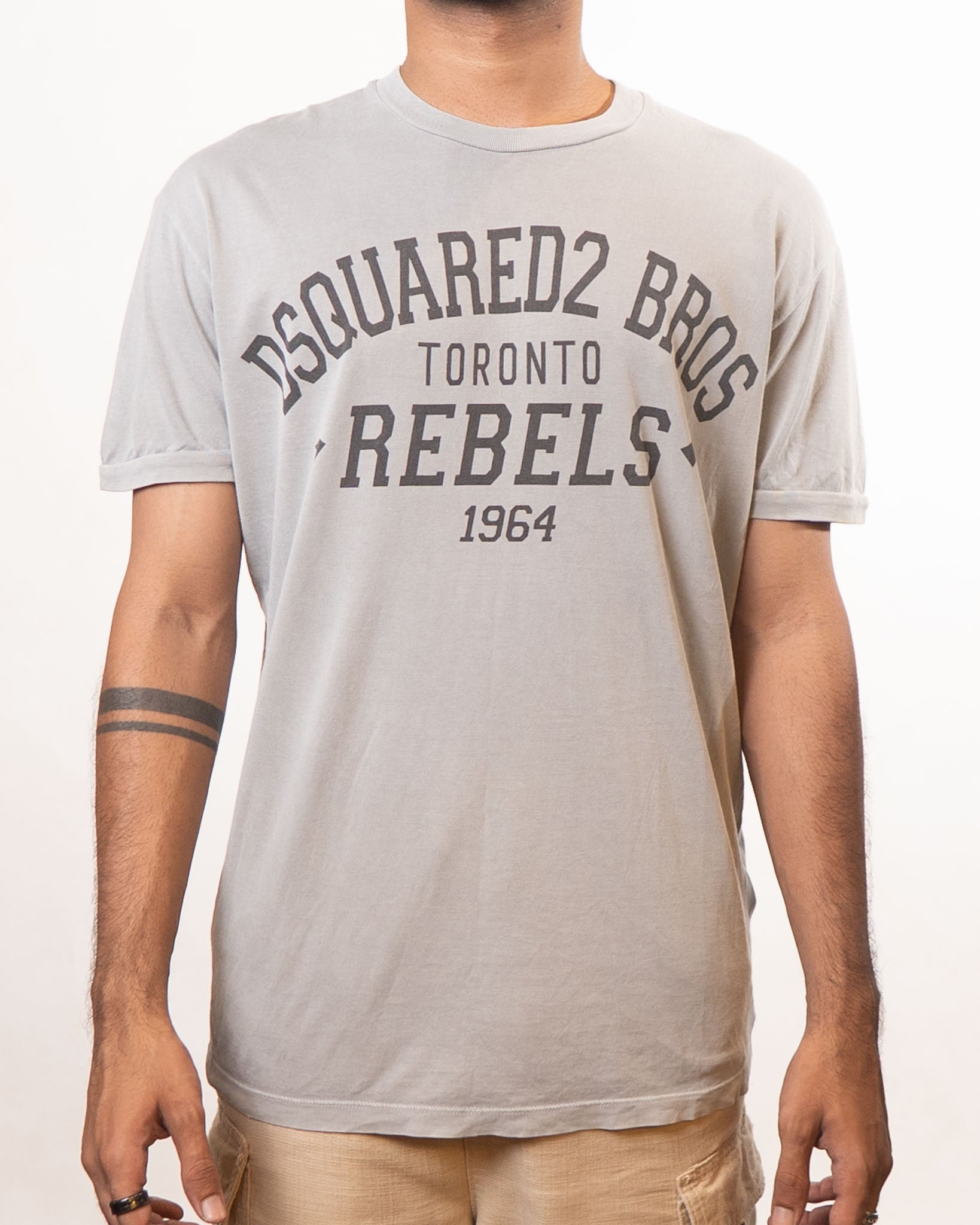 Dsquared2 Grey Logo T-Shirt