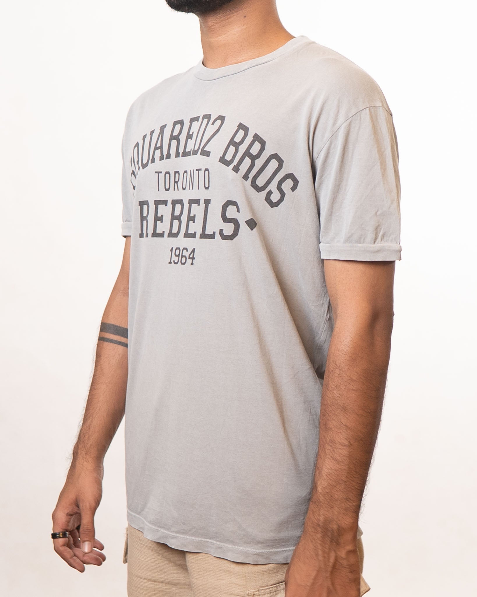 Dsquared2 Grey Logo T-Shirt