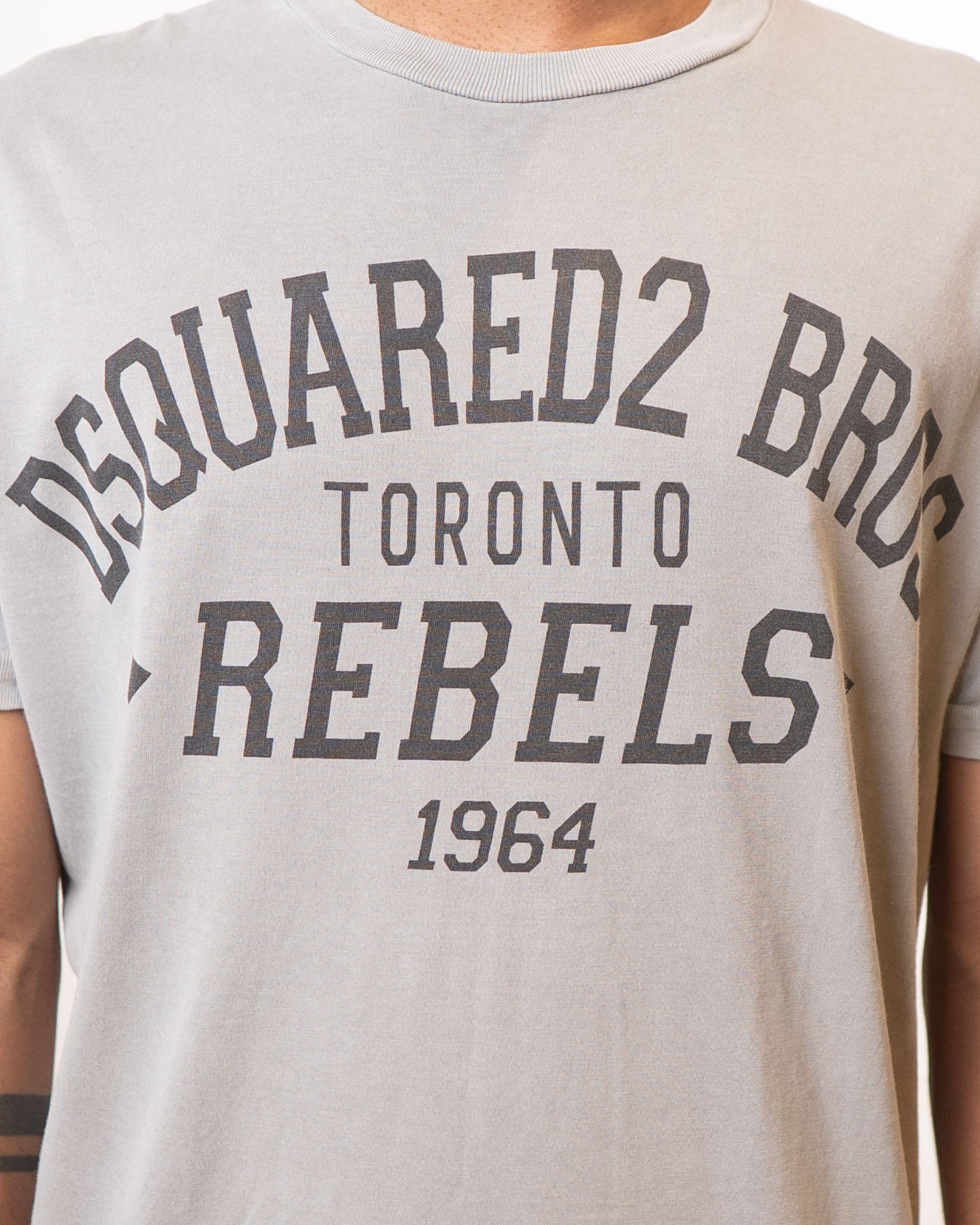 Dsquared2 Grey Logo T-Shirt