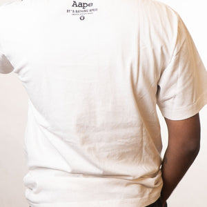 Bape Now Union White Tee