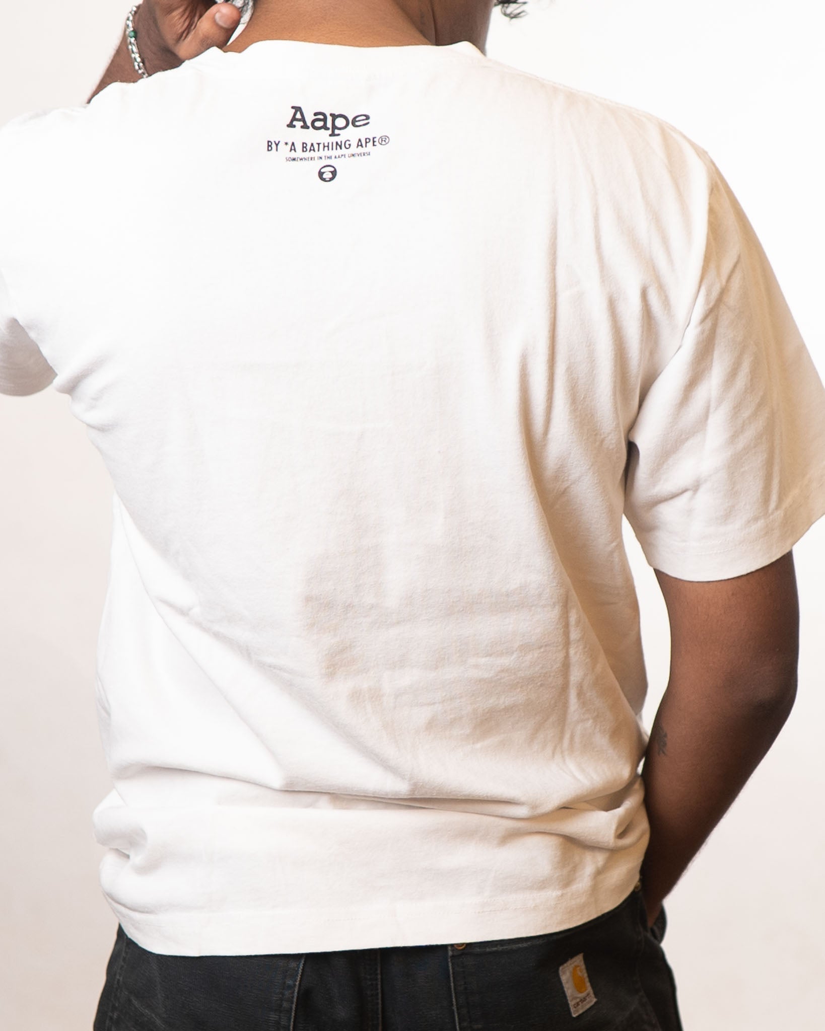 Bape Now Union White Tee