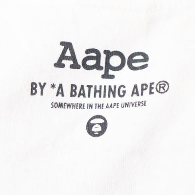 Bape Now Union White Tee