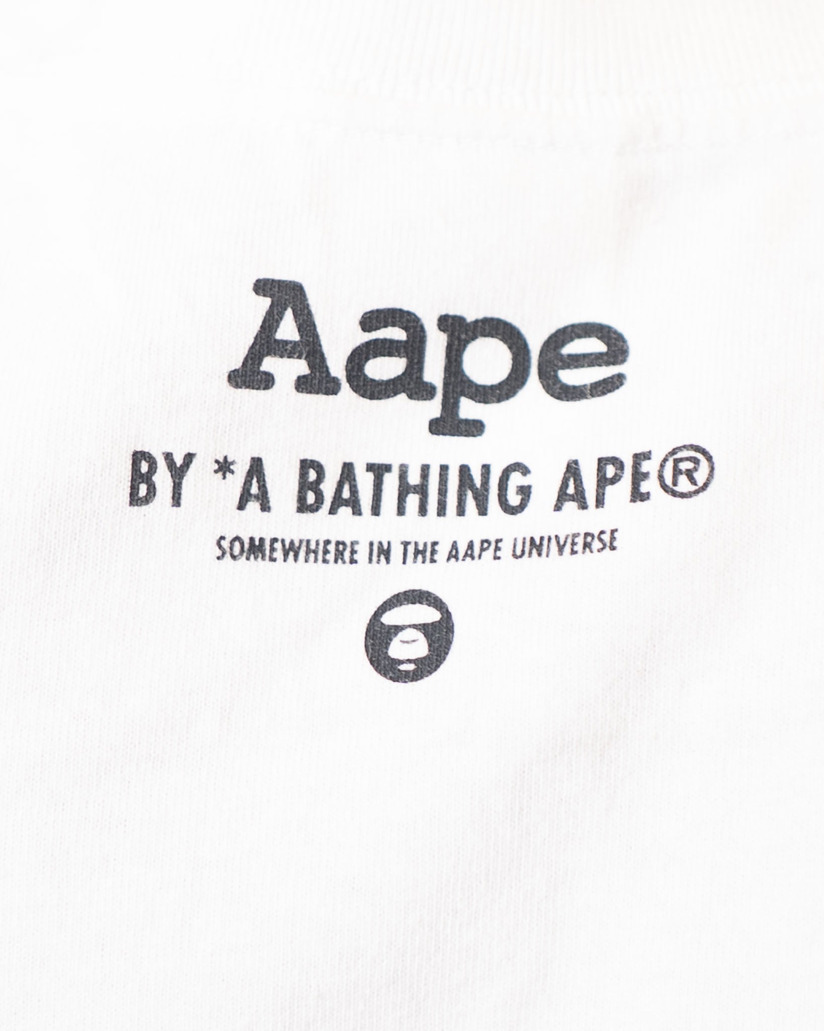 Bape Now Union White Tee