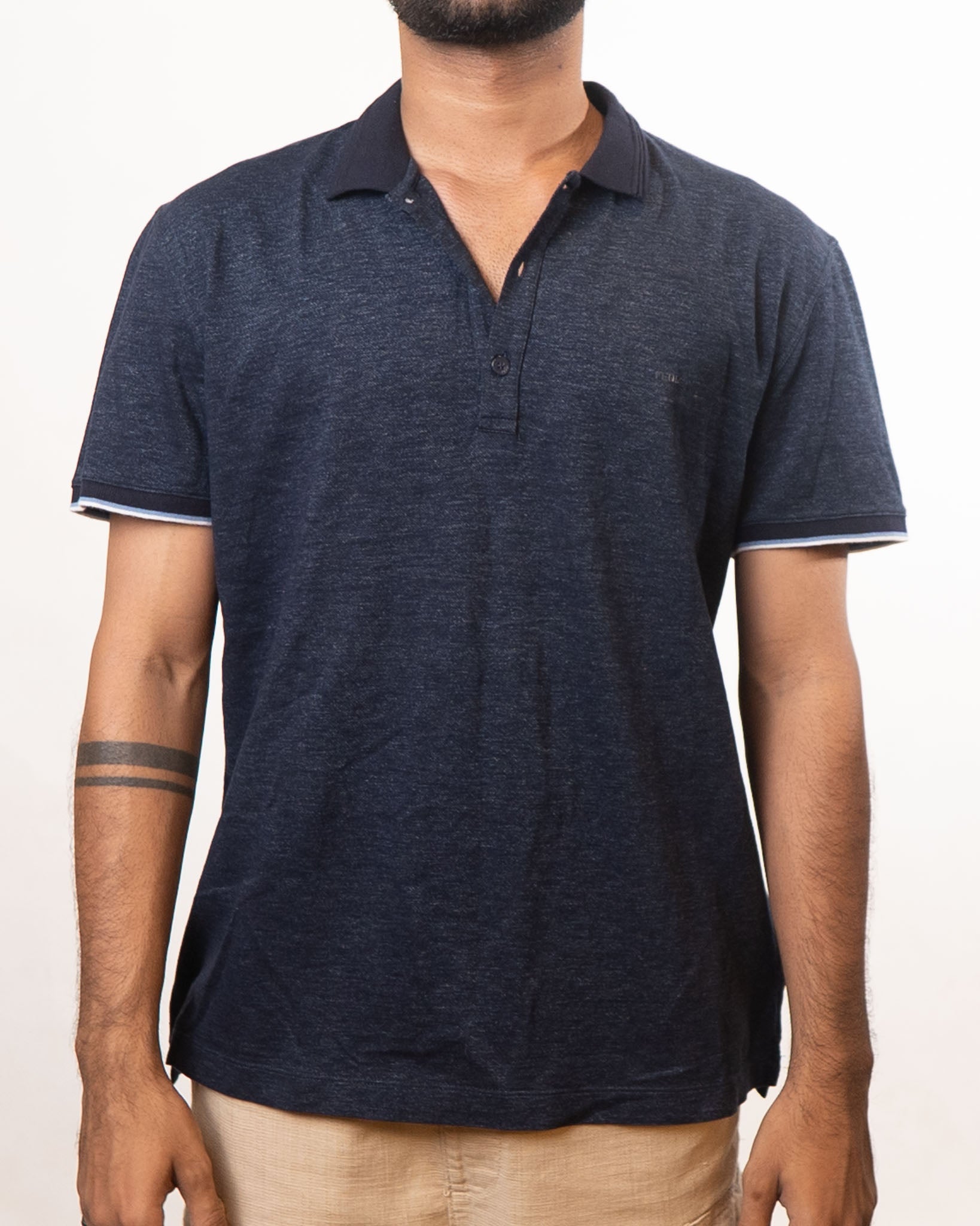 Fendi Logo Polo T-Shirt