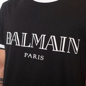 Balmain Navy Round Neck Tshirt