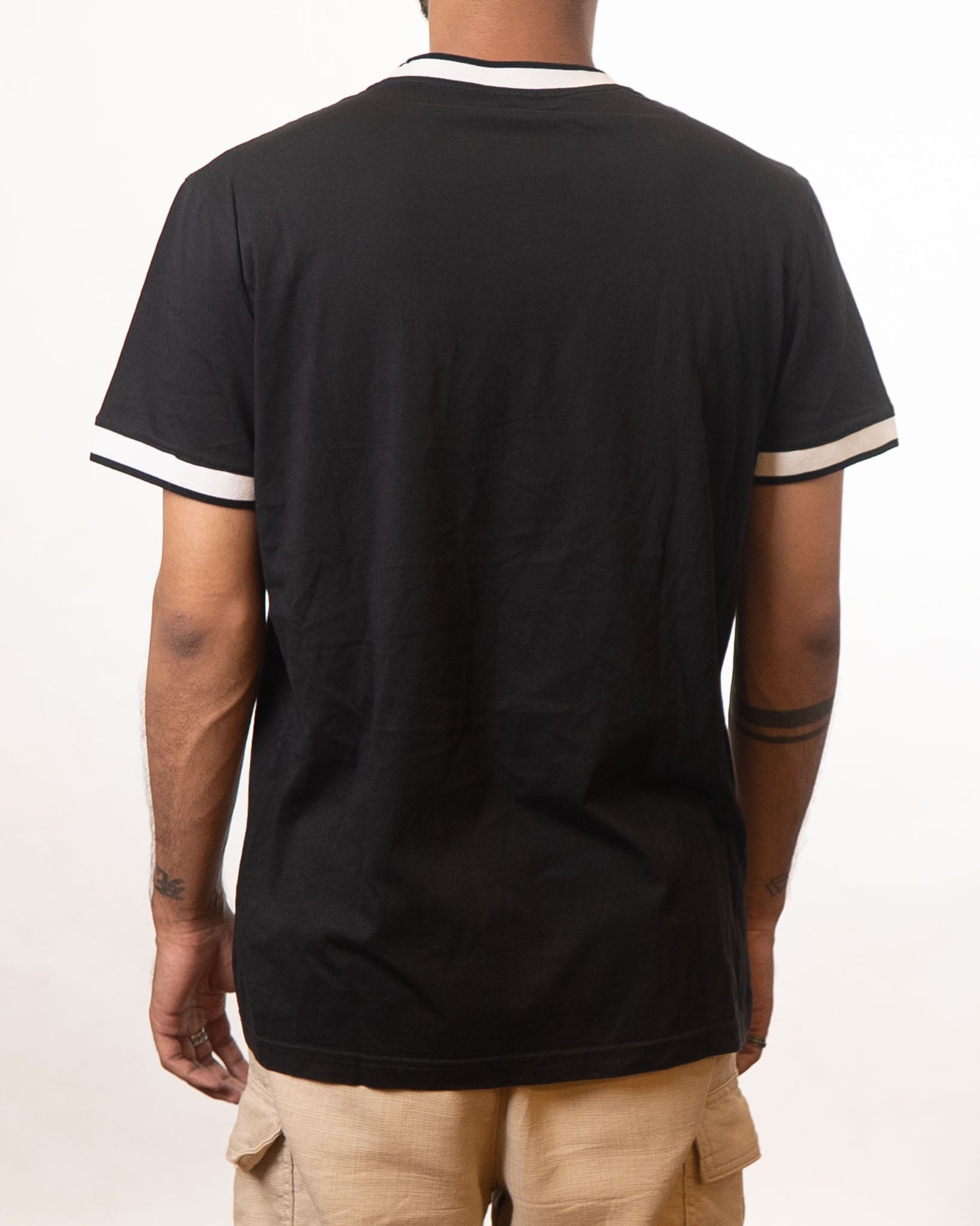 Balmain Navy Round Neck Tshirt