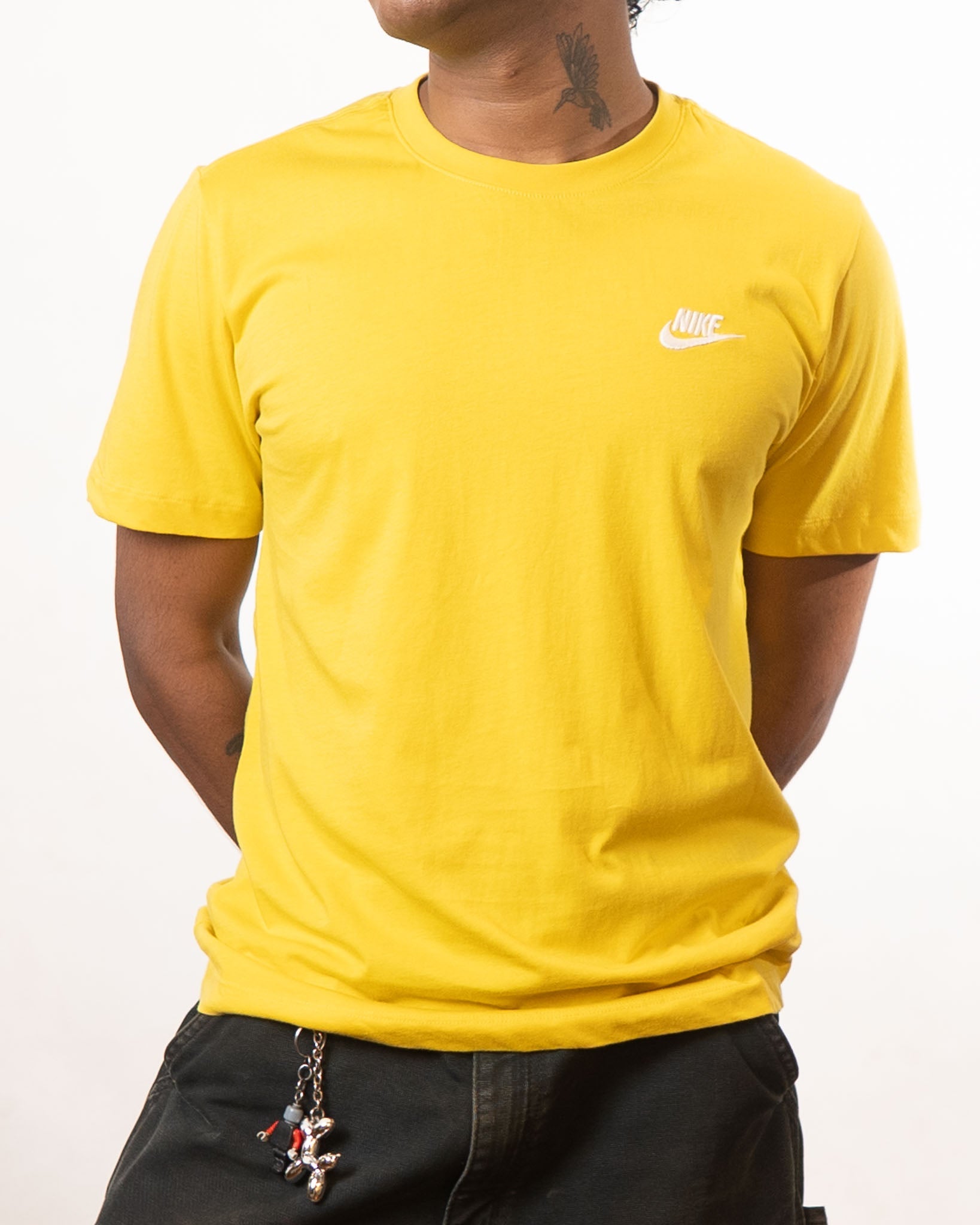 Nike Yellow Crewneck Tshirt
