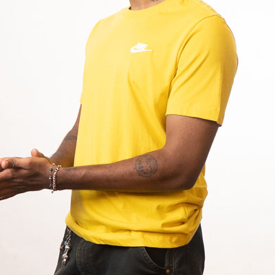 Nike Yellow Crewneck Tshirt