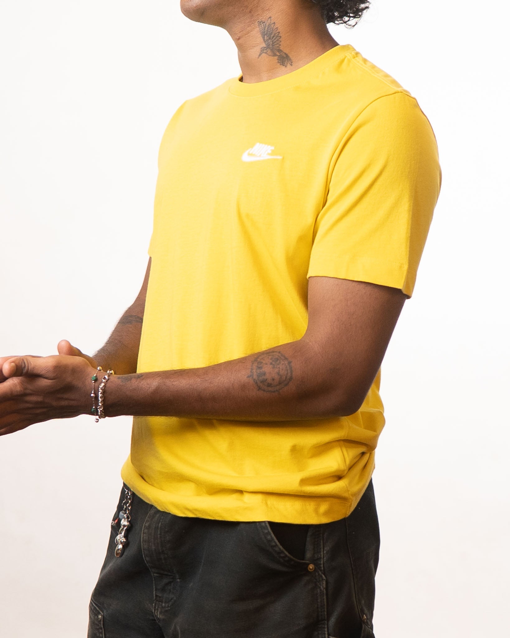 Nike Yellow Crewneck Tshirt