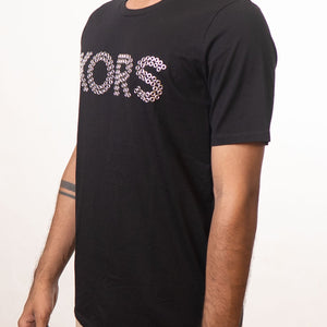 Michael Kors Black Round Neck T-Shirt