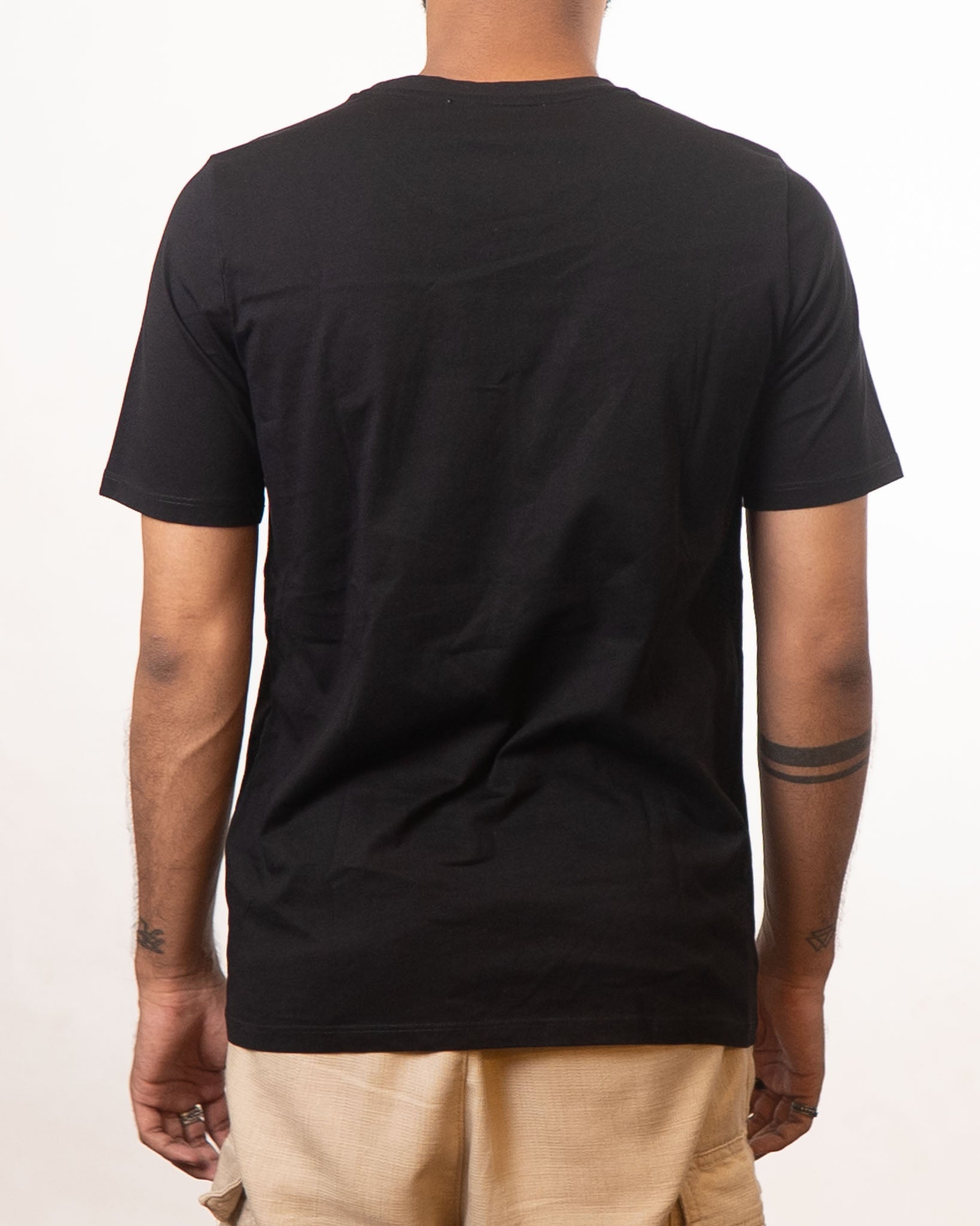 Michael Kors Black Round Neck T-Shirt