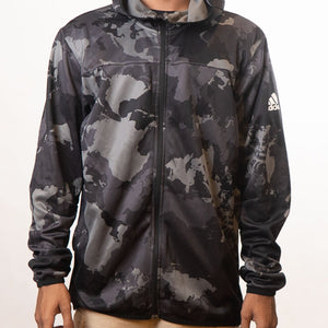 Adidas Con Camo camouflaged hoodie