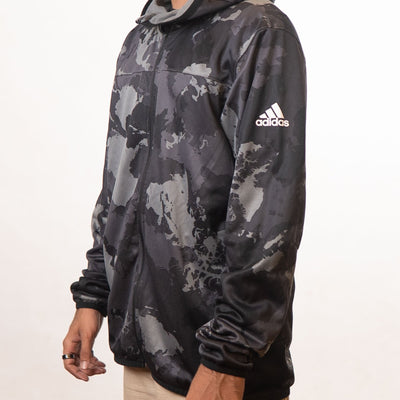 Adidas Con Camo camouflaged hoodie