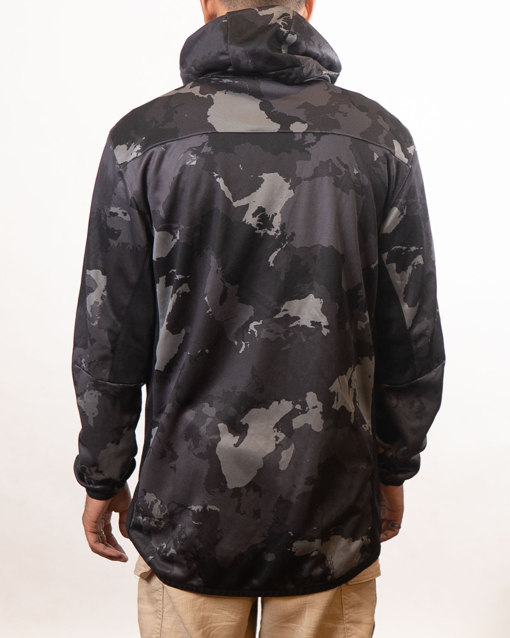 Adidas Con Camo camouflaged hoodie
