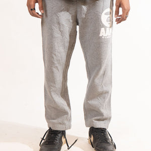 Bape Grey Logo Sweatpants