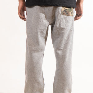 Bape Grey Logo Sweatpants