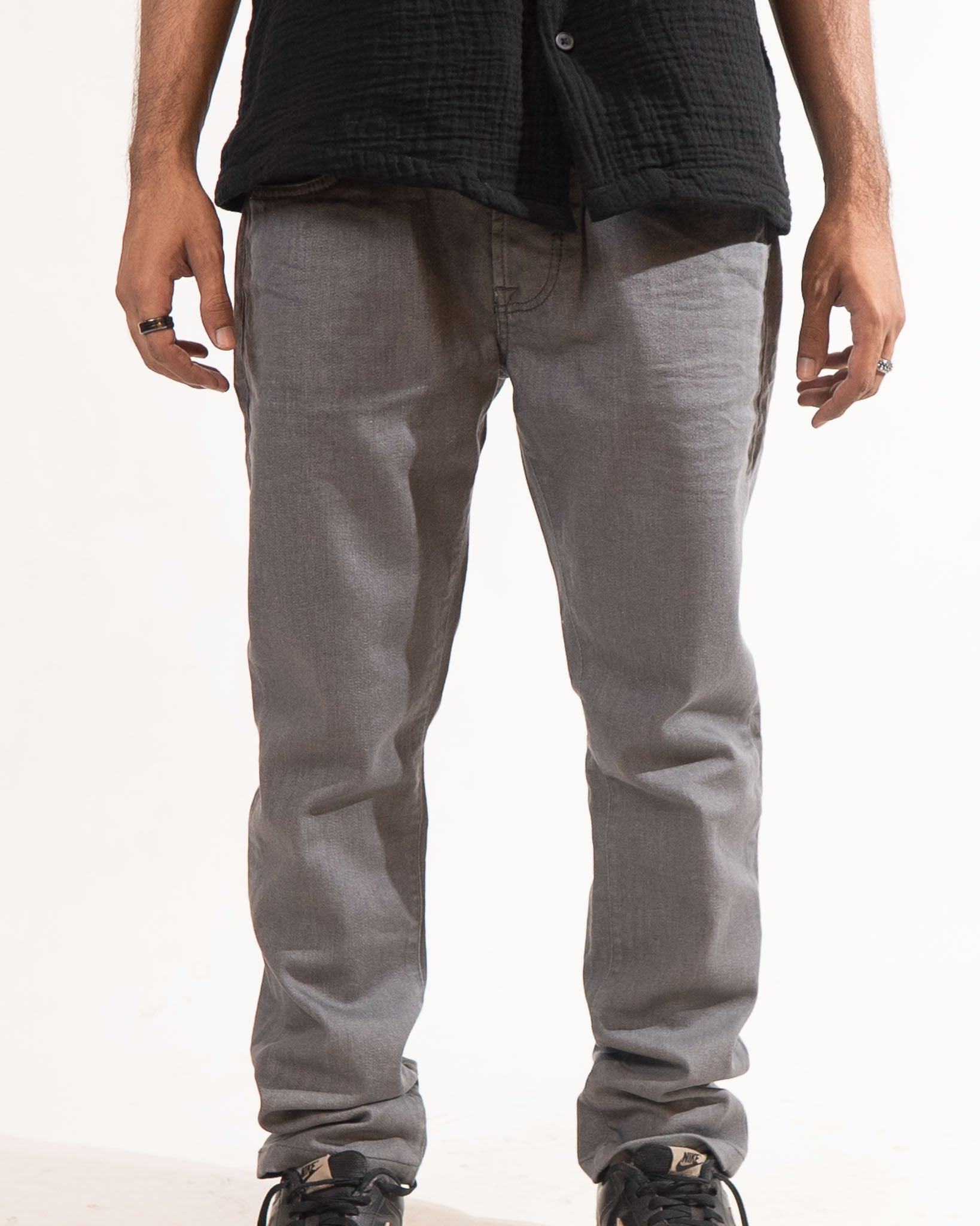 GAS  grey slim fit denim