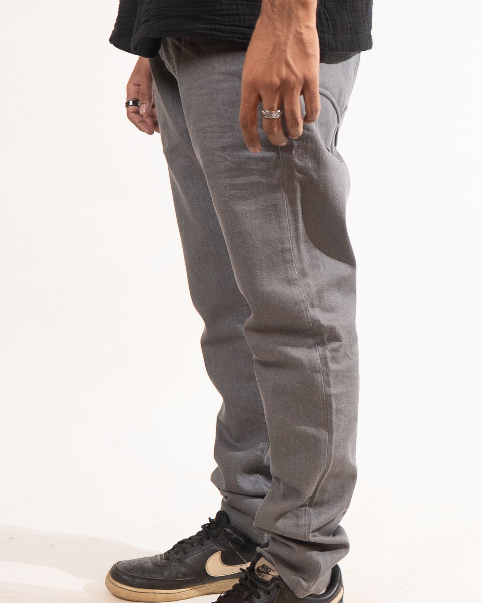 GAS  grey slim fit denim
