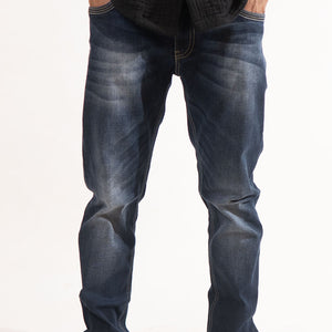GAS blue slim-fit denim