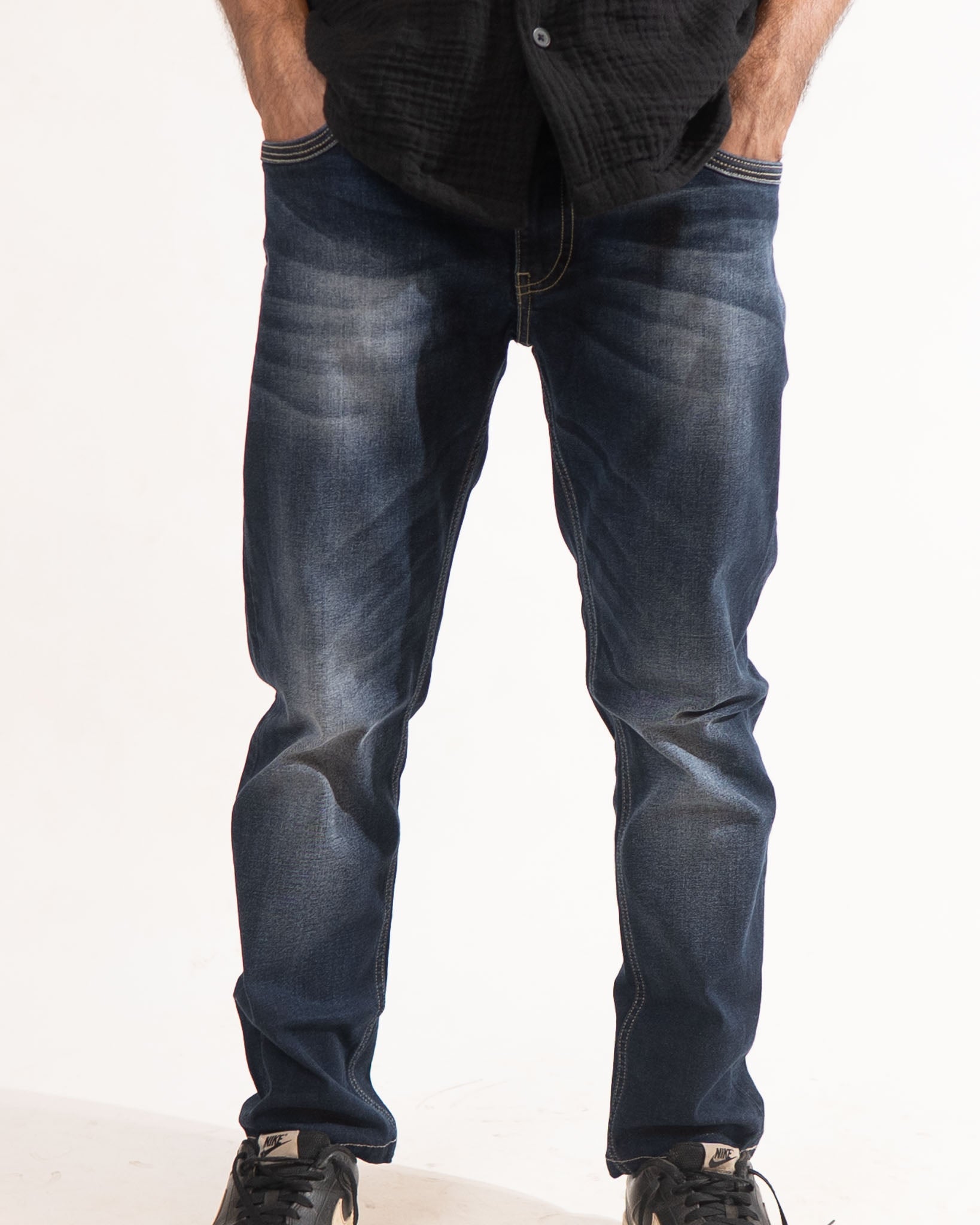 GAS blue slim-fit denim