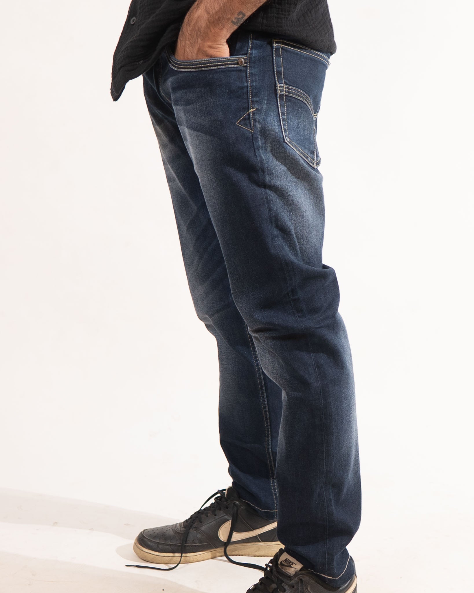 GAS blue slim-fit denim