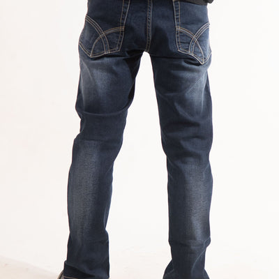 GAS blue slim-fit denim