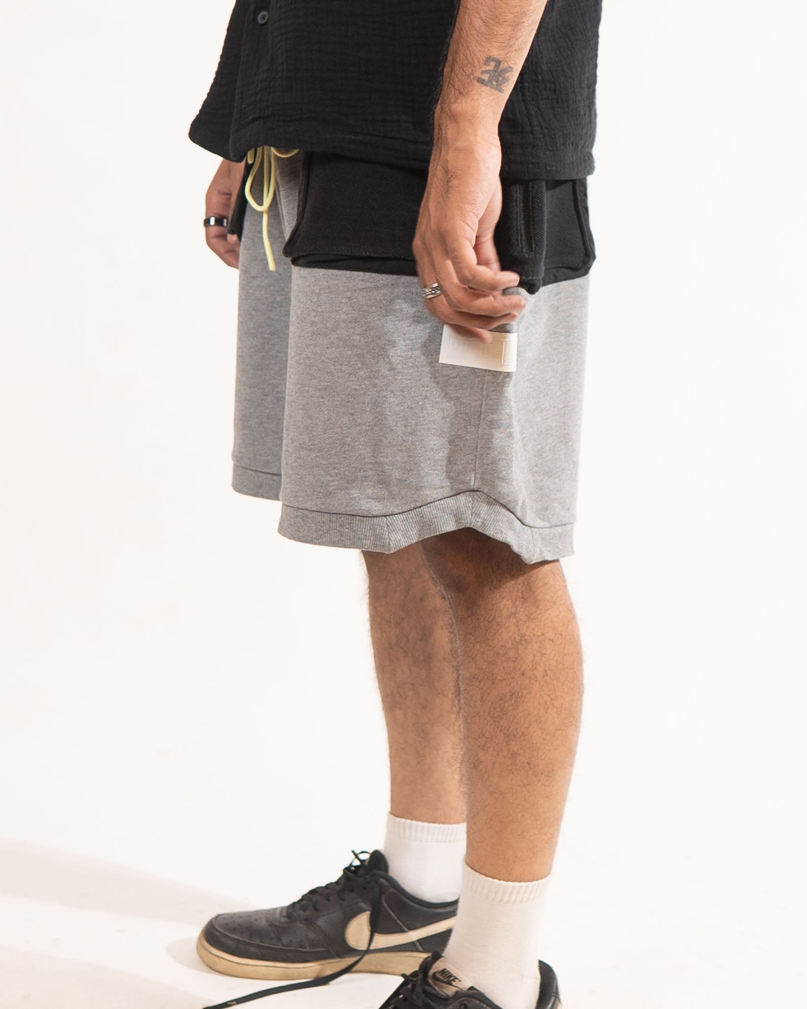 Puma grey utility shorts