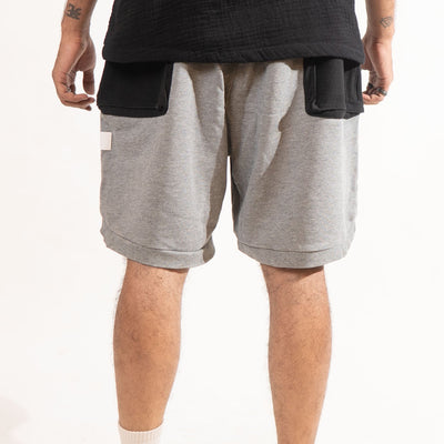 Puma grey utility shorts