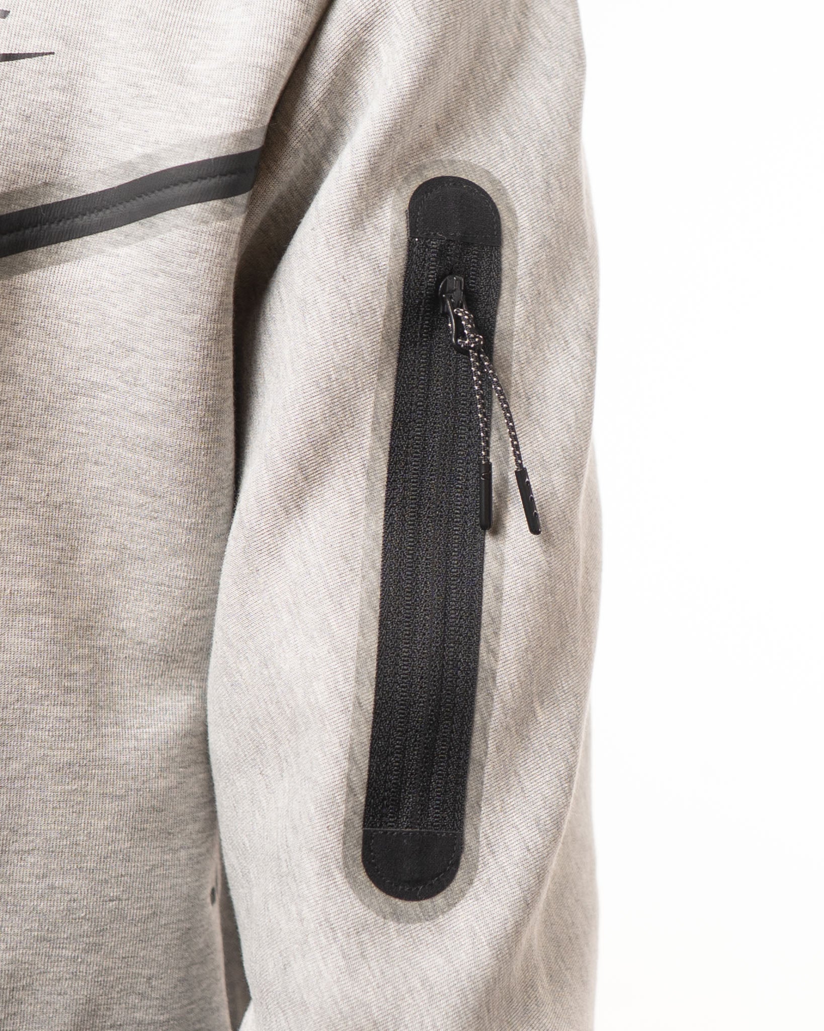 Nike Grey Windrunner Zipper Hoodie