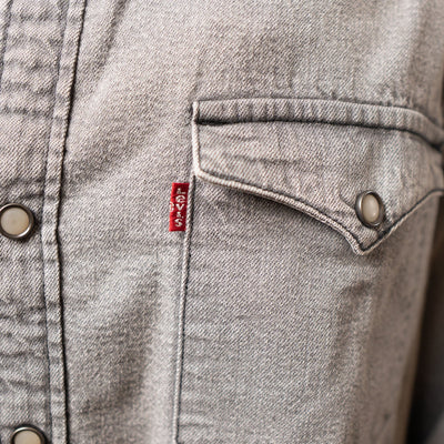 Levis Light Grey Denim Shirt