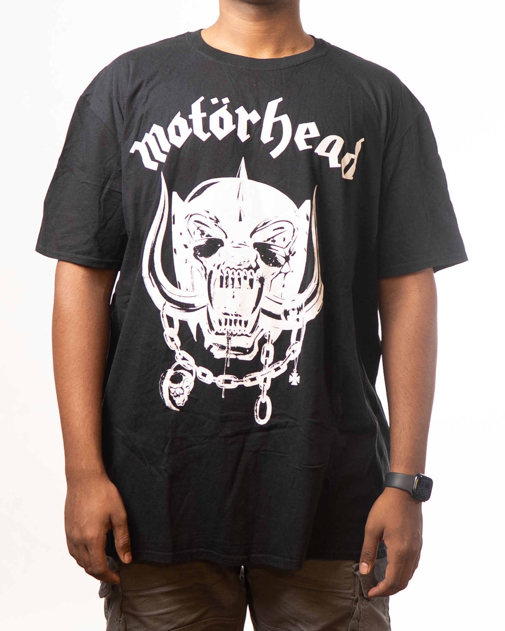 Boohooman Motorhead Printed Black Shirt
