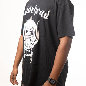 Boohooman Motorhead Printed Black Shirt