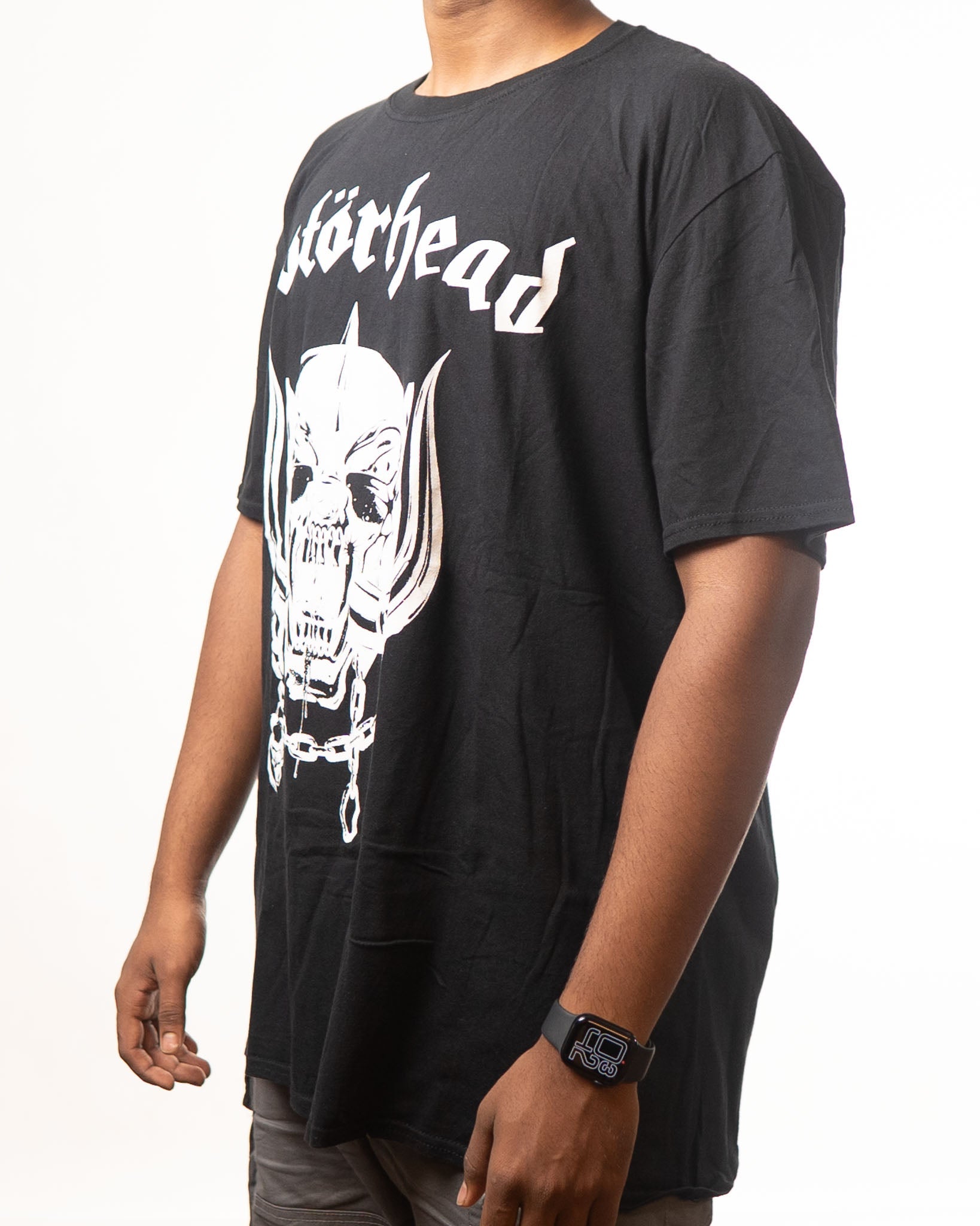 Boohooman Motorhead Printed Black Shirt
