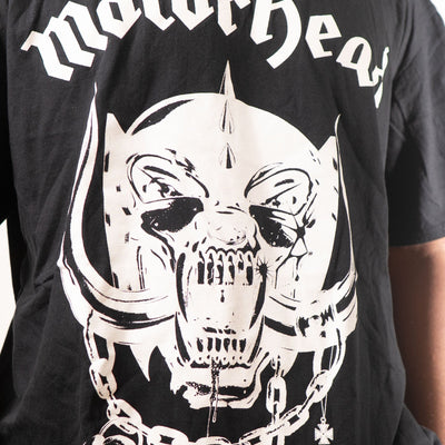 Boohooman Motorhead Printed Black Shirt