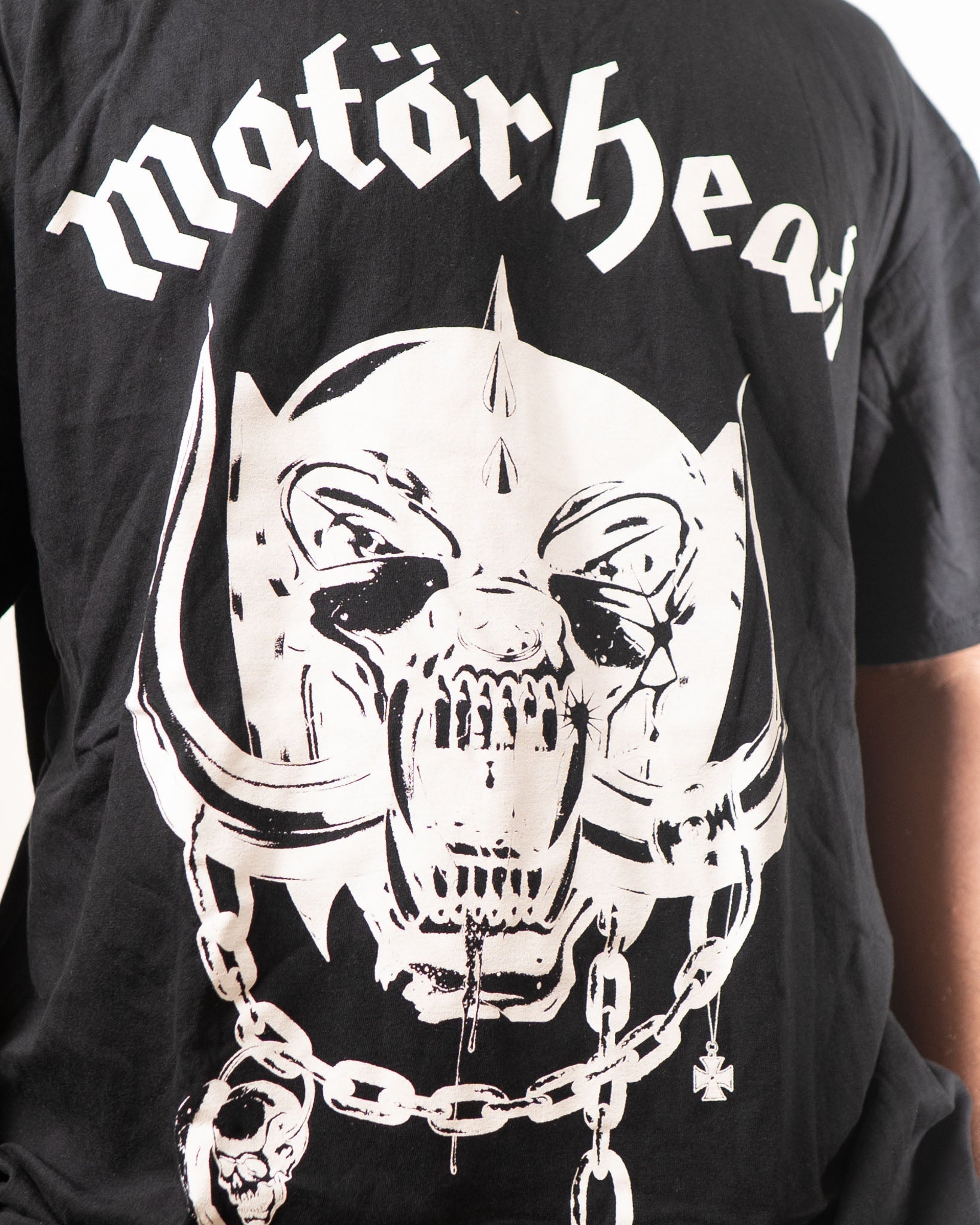 Boohooman Motorhead Printed Black Shirt