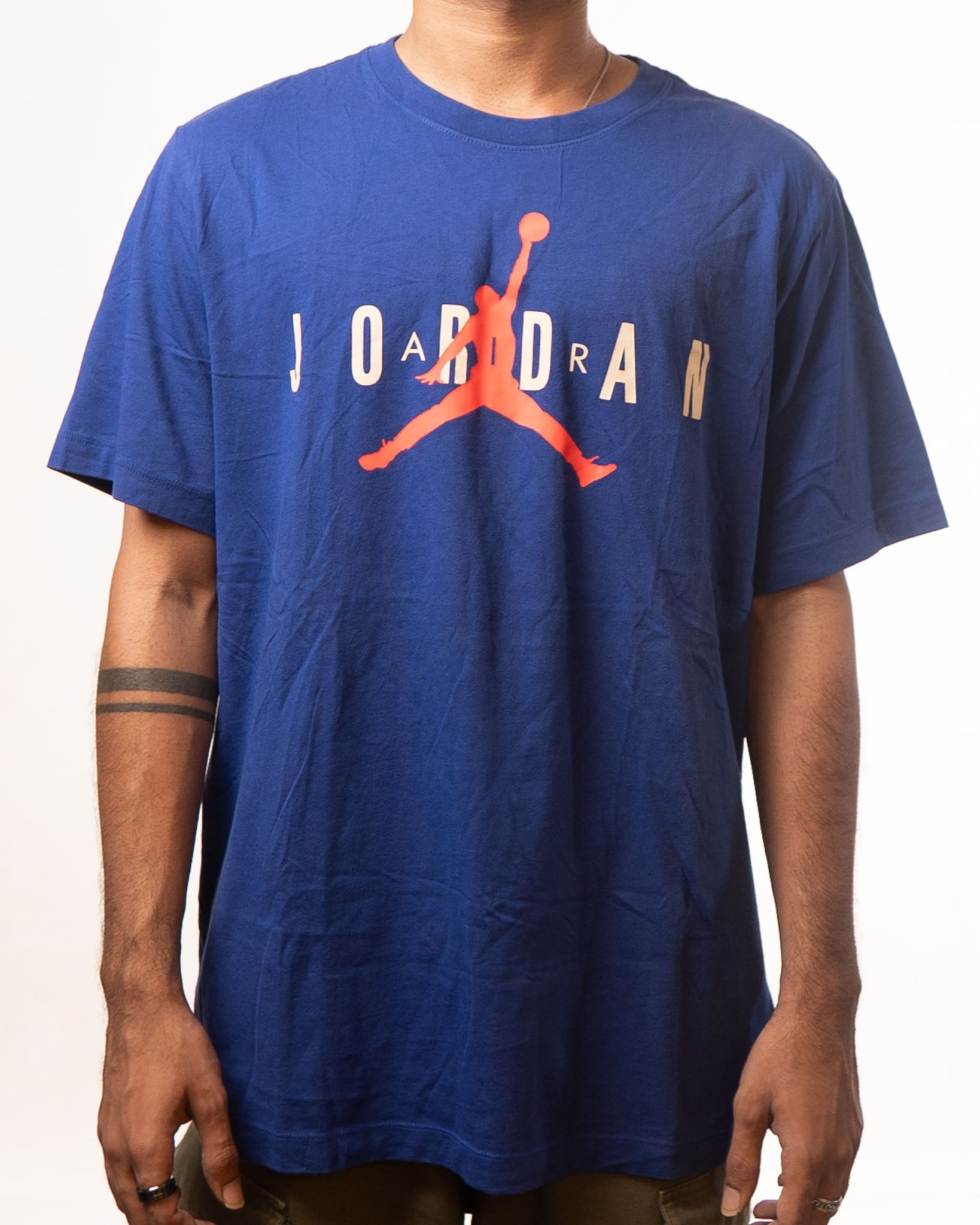 Nike Jordan Blue Jumpman Printed Tshirt