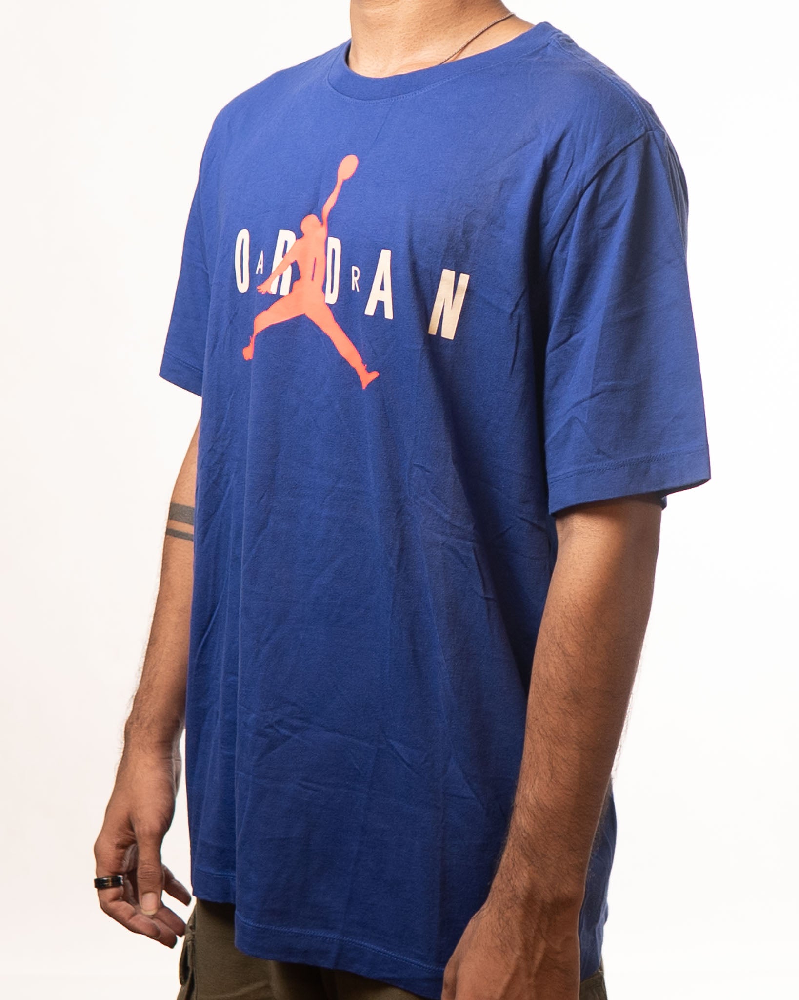 Nike Jordan Blue Jumpman Printed Tshirt