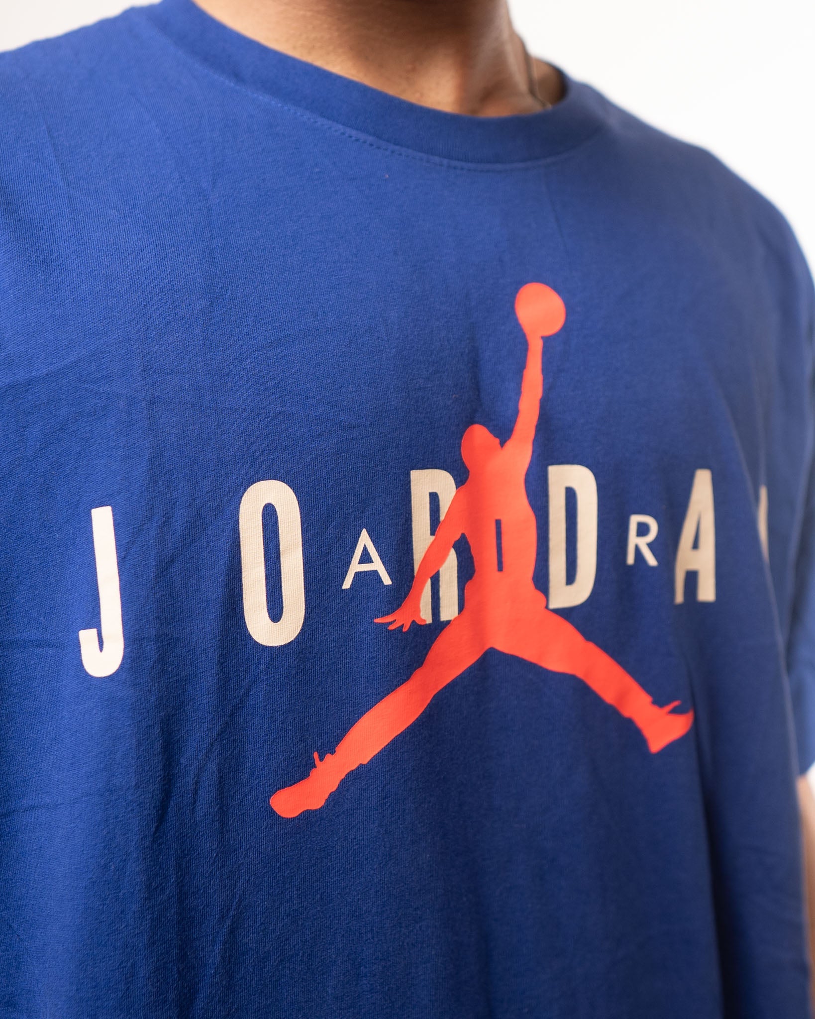 Nike Jordan Blue Jumpman Printed Tshirt