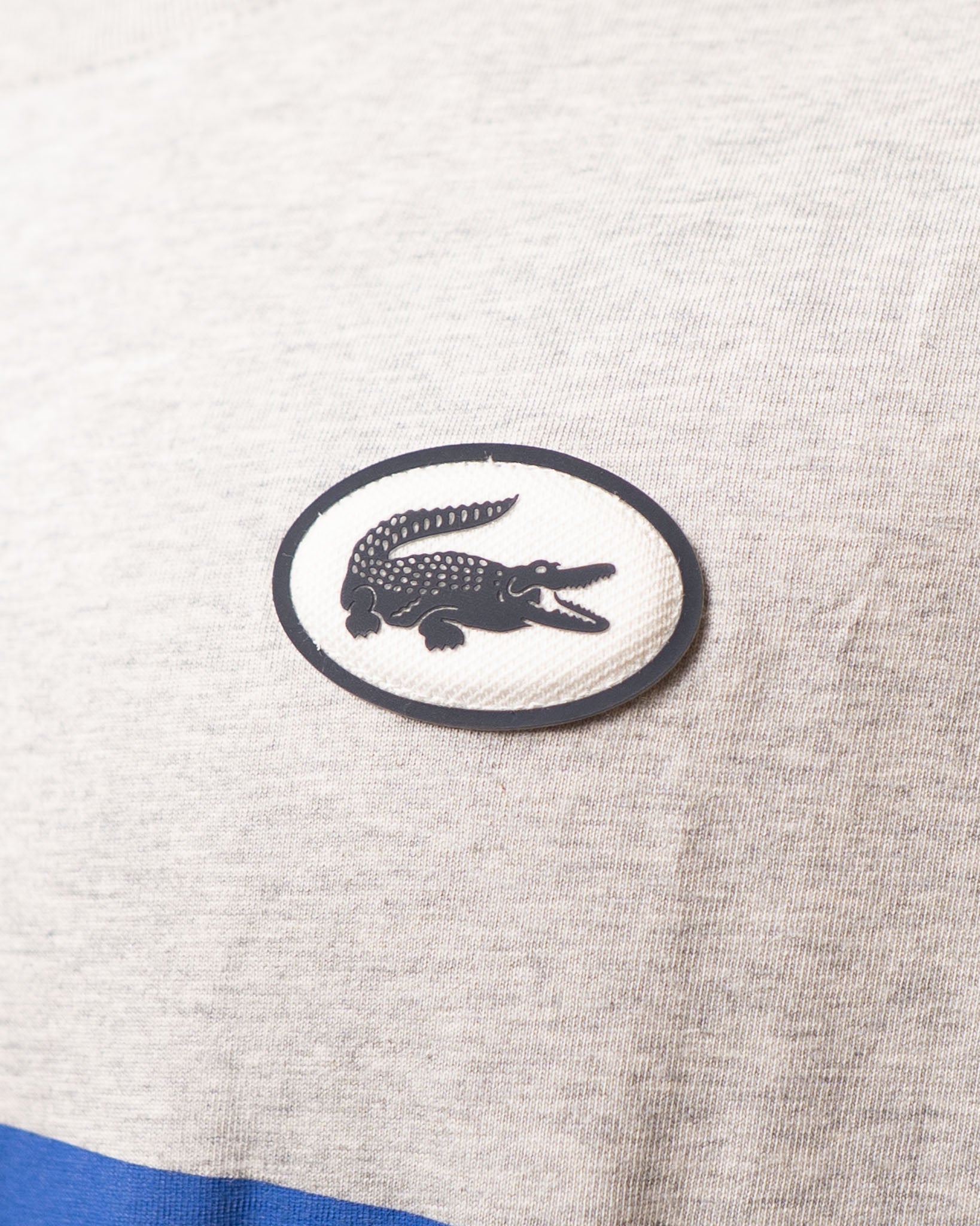 Lacoste Grey Crewneck Tshirt